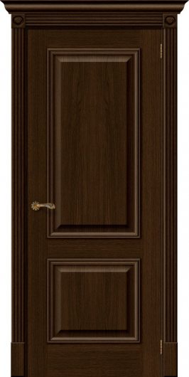 Межкомнатная шпонированная дверь MR.WOOD Вуд Классик-12 Golden Oak глухая — фото 1