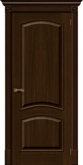 Межкомнатная шпонированная дверь MR.WOOD Вуд Классик-32 Golden Oak глухая — фото 1