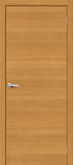 Межкомнатная шпонированная дверь MR.WOOD Вуд Флэт-0V1 Natur Oak H глухая — фото 1