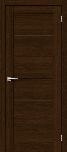 Межкомнатная шпонированная дверь Вуд Модерн-21 Golden Oak глухая — фото 1