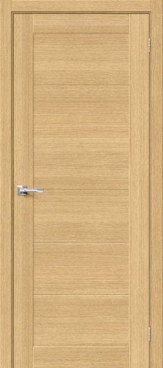 Межкомнатная шпонированная дверь Вуд Модерн-21 just oak — фото 1