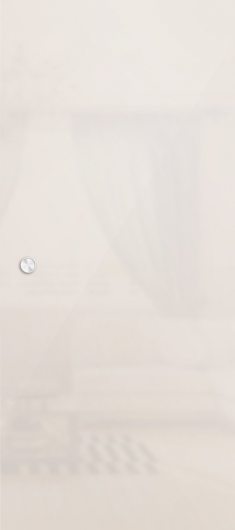 Стеклянная межкомнатная дверь Браво Купе Лайт Белое Сатинато — фото 1