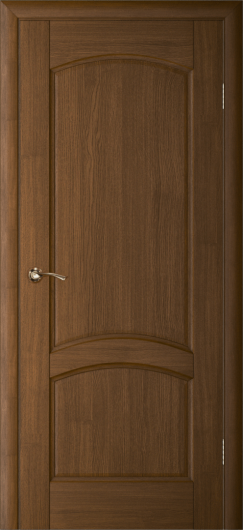 Межкомнатная ульяновская дверь Текона Вайт 01 дуб глухая — фото 1