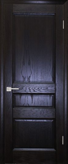 Межкомнатная ульяновская дверь Текона Вайт 02 Дуб патинированный глухая — фото 1