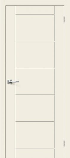 Межкомнатная дверь с ПВХ-пленкой Браво Граффити-4 (Белый) глухая — фото 1