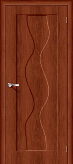 Межкомнатная дверь с ПВХ-пленкой Браво Вираж-1 Italiano Vero глухая — фото 1