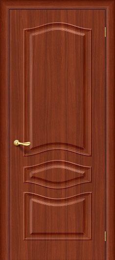 Межкомнатная дверь с ПВХ-пленкой Браво Модена П-17 (ИталОрех) глухая — фото 1
