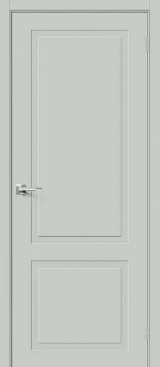 Межкомнатная дверь WanMark Стэфани-2 серая эмаль глухая — фото 1
