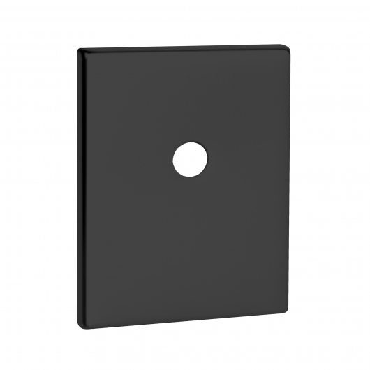 Накладка на шток цилиндра ESC.O.TRG/K.486 BL-24 чёрный (1шт.) — фото 1