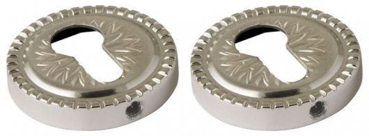 Накладка под цилиндр ET.R.CL55 (ET/CL) SILVER-925 серебро 925 — фото 1