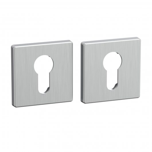 Накладка под цилиндр ET.K.EST.Q52 SSC-16 сатинированный хром — фото 1