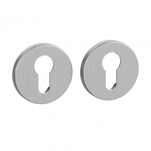 Накладка под цилиндр ET.R.EST.R52 SSC-16 сатинированный хром — фото 1