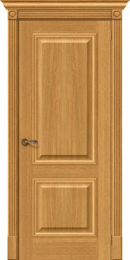 Межкомнатная шпонированная дверь MR.WOOD Вуд Классик-12 Natur Oak глухая — фото 1