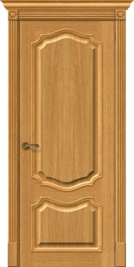 Межкомнатная шпонированная дверь Вуд Классик-52 Natur Oak глухая — фото 1