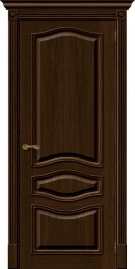 Межкомнатная шпонированная дверь MR.WOOD Вуд Классик-50 Golden Oak глухая — фото 1