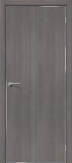 Межкомнатная дверь с эко шпоном Порта-50 4A grey crosscut — фото 1