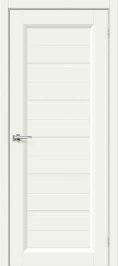 Межкомнатная эмалированная дверь Браво Скинни-51 Base Line whitey — фото 1