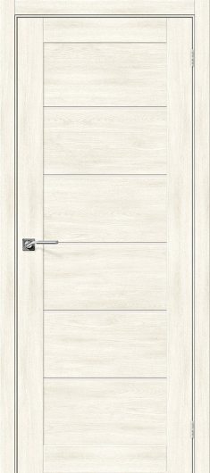 Межкомнатная дверь с эко шпоном el`PORTA Легно-22 Nordic Oak остекленная — фото 1