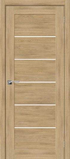 Межкомнатная дверь с эко шпоном el`PORTA Легно-22 Organic Oak остекленная — фото 1