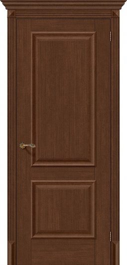 Межкомнатная дверь с эко шпоном el`PORTA Классико-12 Brown Oak глухая — фото 1