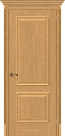 Межкомнатная дверь с эко шпоном el`PORTA Классико-12 Real Oak глухая — фото 1