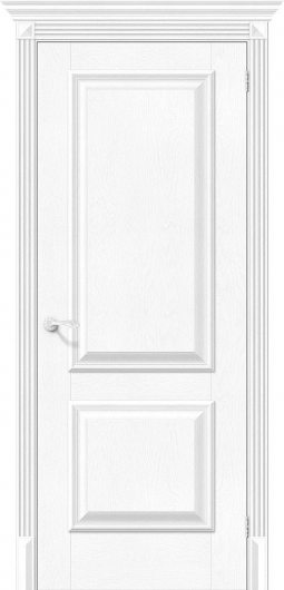 Межкомнатная дверь с эко шпоном el`PORTA Классико-12 White Softwood глухая — фото 1