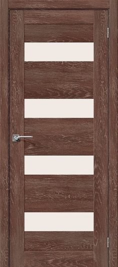 Межкомнатная дверь с эко шпоном el`PORTA Легно-23 Chalet Grande остекленная — фото 1