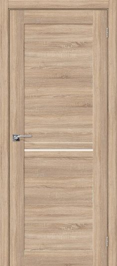 Межкомнатная дверь с эко шпоном Порта-19.3 light sonoma — фото 1