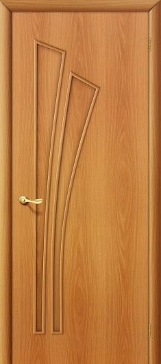 Межкомнатная ламинированная дверь Браво 4Г Л-12 (МиланОрех) глухая — фото 1