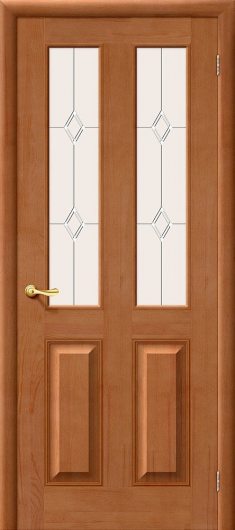 Межкомнатная шпонированная дверь Luxor Legend Лучи Венге остекленная — фото 1