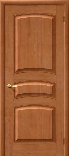 Межкомнатная дверь из массива Белорусские двери М16 Т-05 (Светлый Лак) глухая — фото 1