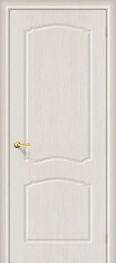 Межкомнатная дверь с ПВХ-пленкой Браво Альфа П-20 (БелДуб) глухая — фото 1