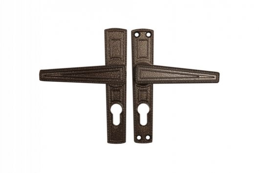 Ручка дверная на планке к ЗВ4-3.01 РФ1-55.01 (медь) — фото 1