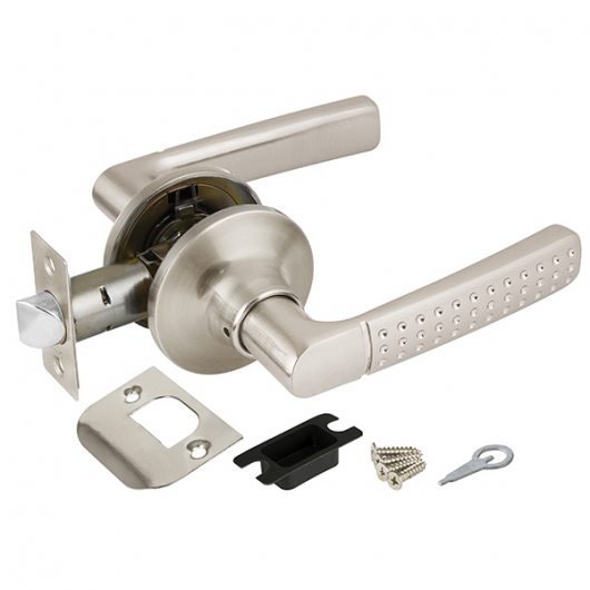 Ручка защелка DK626 SN-PS (6026 SN-P) (без фик.) мат. никель — фото 1