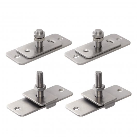 Комплект монтажных пластин SLD.Comfort-PRO.PROF/telescope.static door plates — фото 1