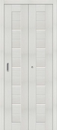 Межкомнатная дверь Порта-22 Bianco Veralinga остекленная — фото 1