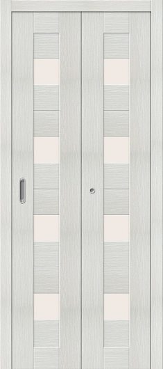 Межкомнатная дверь Порта-23 Bianco Veralinga остекленная — фото 1