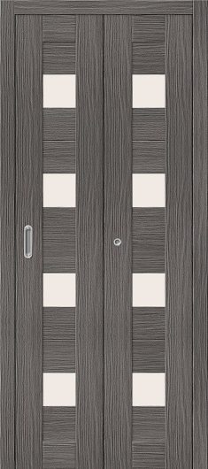 Межкомнатная дверь Порта-23 Grey Veralinga остекленная — фото 1