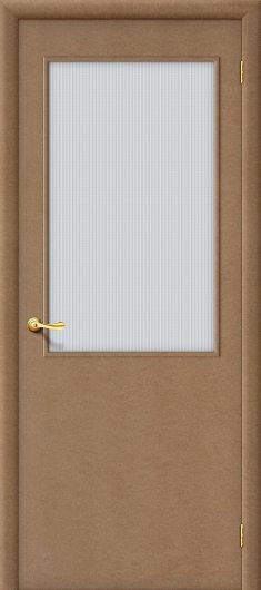 Строительная дверь Браво Гост ПО-2 МДФ остекленная — фото 1