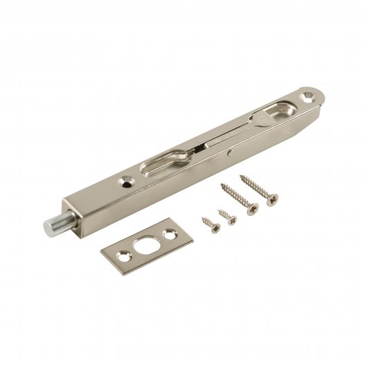 Торцевой упор RIGEL-FB 140/R SN мат.никель  — фото 1