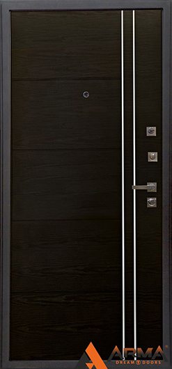 Входная дверь ARMA Виконт Т-08 (Венге) — фото 2