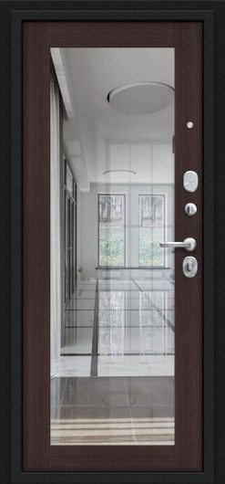 Входная дверь Браво Флэш 119.Б15 Букле черное/Wenge Veralinga — фото 2