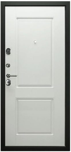 Входная дверь Грань Doormajor Бетон-лайт ФЛ-117 белый матовый — фото 2