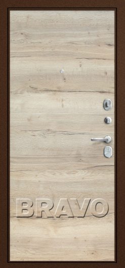 Входная дверь Т3-300 Tobacco Oak/Natural Oak — фото 2