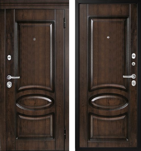 Входная дверь МетаЛюкс М71 с капителью — фото 1