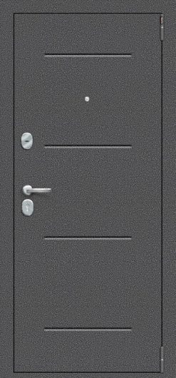 Входная дверь Porta S 104.П22 Антик Серебро/Wenge Veralinga остекленная — фото 1