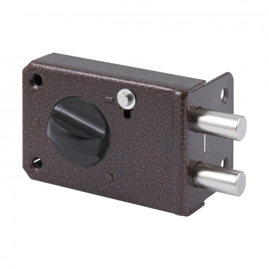 Замок накладной цилиндровый ЗН-2 ЗАЗ медь — фото 1