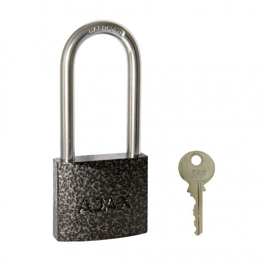 Замок навесной PD-0150-L (PD-01-50-L) 3 key англ. — фото 1