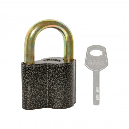 Замок навесной PD-4050 (PD-40-50) 3 fin key /коробка — фото 1