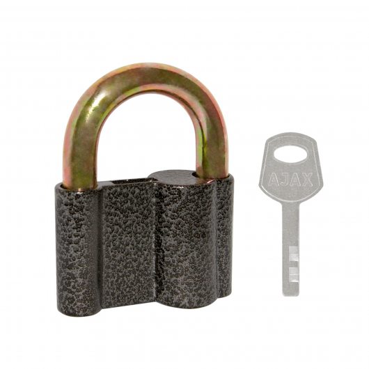 Замок навесной PD-4080 (PD-40-80) 3 fin key /коробка — фото 1